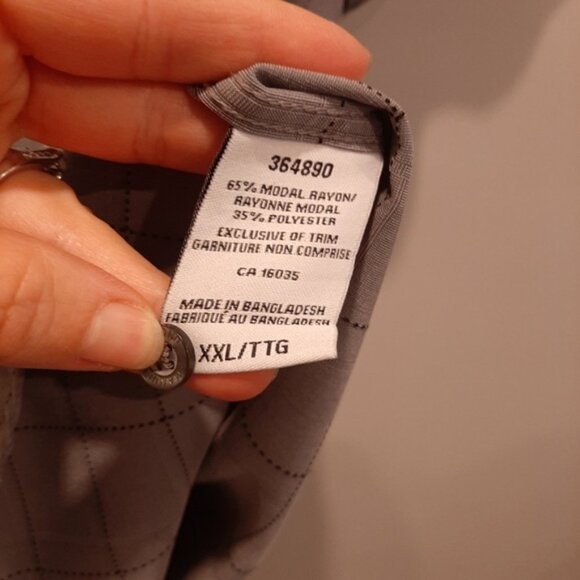 Vintage EMANUEL UNGARO Checkered Button Down Shirt Casual Short Sleeve - Picture 10 of 10